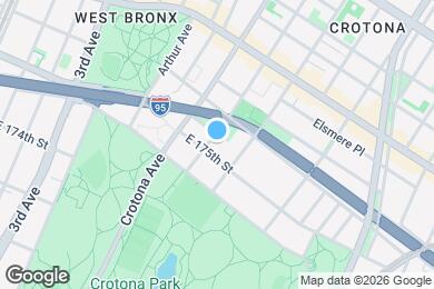 Map image of the property - CLINTON AVENUE