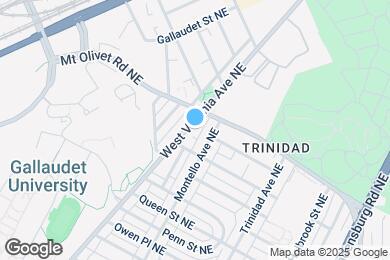 Map image of the property - 1713 W Virginia Ave NE