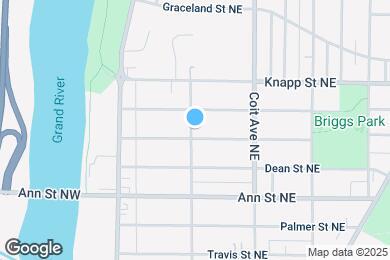 Map image of the property - 101 Burr Oak St NE