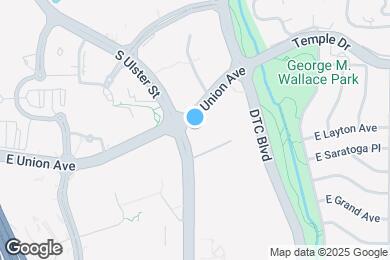 Map image of the property - 8100 E Union Ave