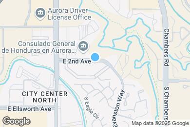 Map image of the property - 14794 E 2nd Ave