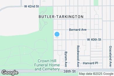 Map image of the property - 630 W 40th St