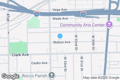 Map image of the property - 3326 Walton Ave