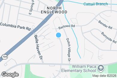 Map image of the property - 1842 Village Green Dr