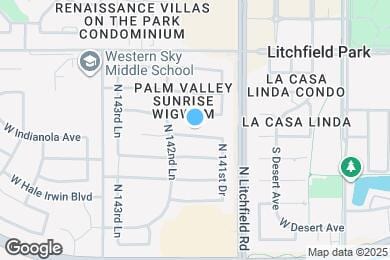 Map image of the property - 14206 W Indianola Ave