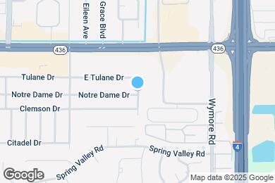 Map image of the property - 322 Notre Dame Dr
