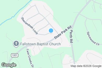 Map image of the property - 115 Shenandoah Loop