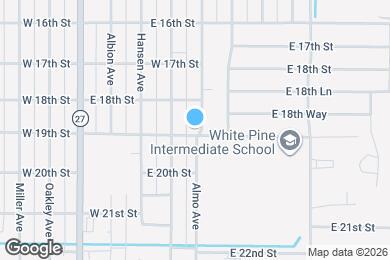 Map image of the property - 1842 Almo Ave
