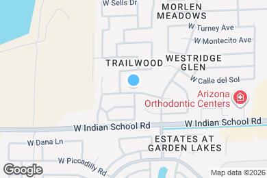 Map image of the property - 11202 W Devonshire Ave