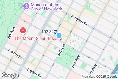 Map image of the property - 169 E 102nd St