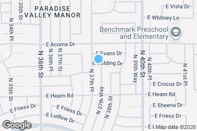 Map image of the property - 14256 N 37th Way