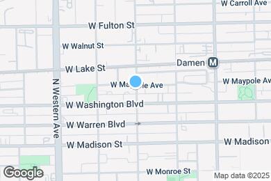 Map image of the property - 118 N Leavitt St