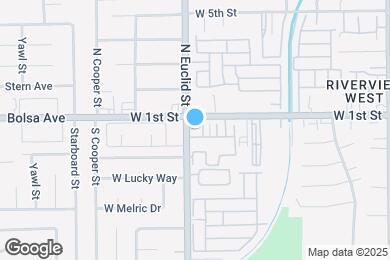 Map image of the property - 5122 W 1st St