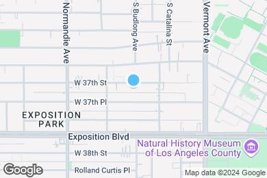 Map image of the property - 1252 W 37th St