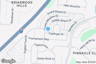 Map image of the property - 1964 Caplinger Dr