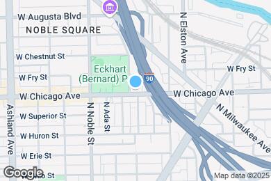 Map image of the property - 1252 W Chicago Ave