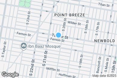 Map image of the property - 2015 Fernon St