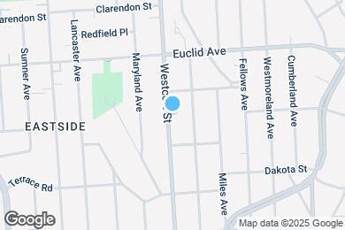 Map image of the property - 931 Westcott St
