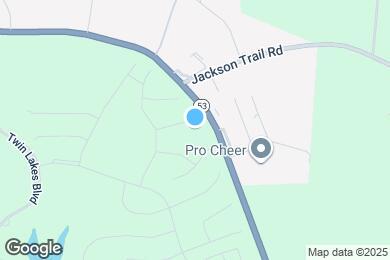 Map image of the property - 100 Rainy Ct