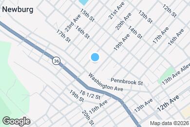 Map image of the property - 1624 19th Ave
