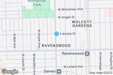 Map image of the property - 4853 N Damen Ave