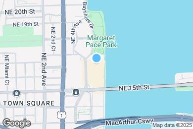 Map image of the property - 1717 N Bayshore Dr