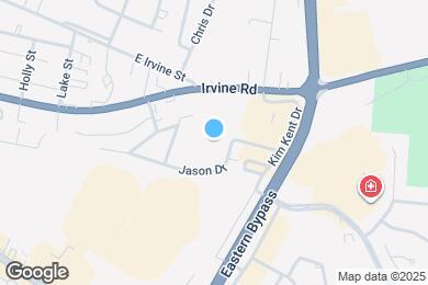 Map image of the property - East Ridge Apartments