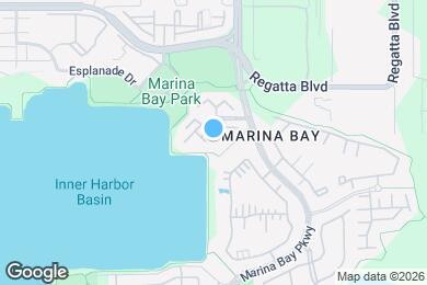 Map image of the property - Prime Location Richmond Marina Townhouse