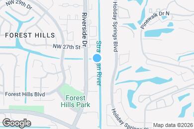 Map image of the property - 2641 Riverside Dr