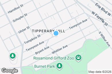 Map image of the property - 351 Tennyson Ave