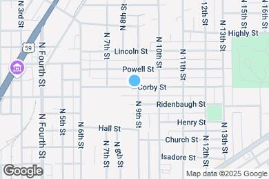 Map image of the property - 924 N 9th St