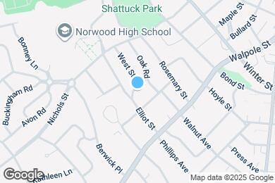 Map image of the property - 11 Crescent Ave