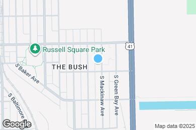 Map image of the property - 8346 S Mackinaw Ave