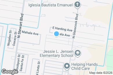 Map image of the property - 3110 E Diamondhead Ave