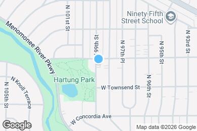 Map image of the property - 3460 N 99th St