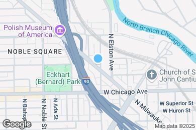 Map image of the property - 875 N Milwaukee Ave