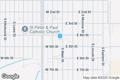 Map image of the property - 415 S Main St