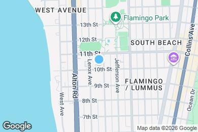 Map image of the property - 1000 Michigan Ave