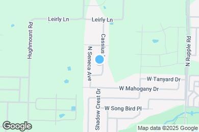 Map image of the property - 2827 N Cassius Ln