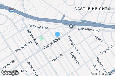 Map image of the property - Lido Apartments - 3460 Jasmine Avenue