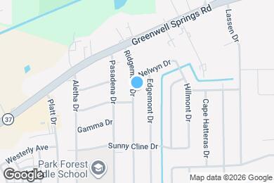 Map image of the property - 4036 Ridgemont Dr