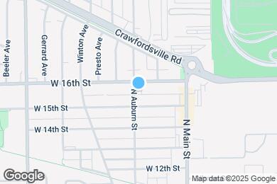Map image of the property - Auburn West Apartments