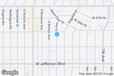 Map image of the property - 2922 12th Ave