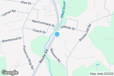 Map image of the property - 608 Wolcott Rd
