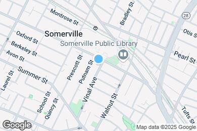Map image of the property - 60 Vinal Ave