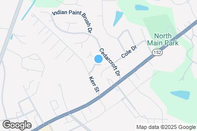 Map image of the property - 1225 Larkspur Dr