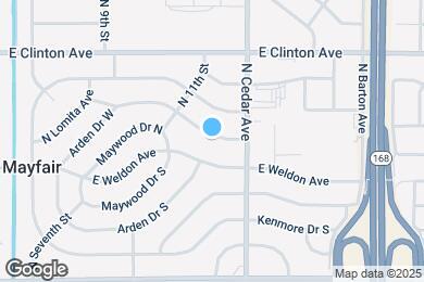 Map image of the property - 4132 Arden Dr N