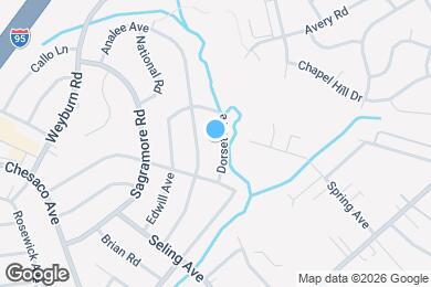 Map image of the property - 8212 Dorset Ave