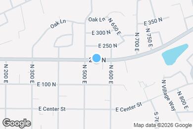 Map image of the property - 540 E 200 N