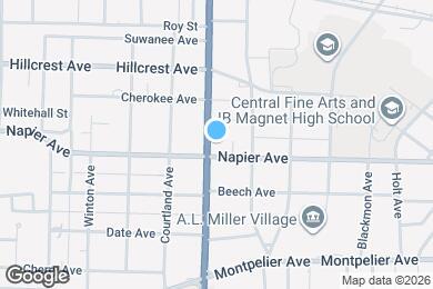 Map image of the property - 2585 Napier Ave